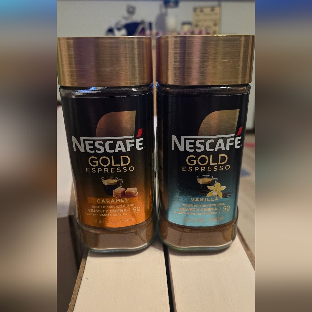 Nescafé Gold Espresso Set Of 2 *Kroger Exclusive* Caramel and Vanilla